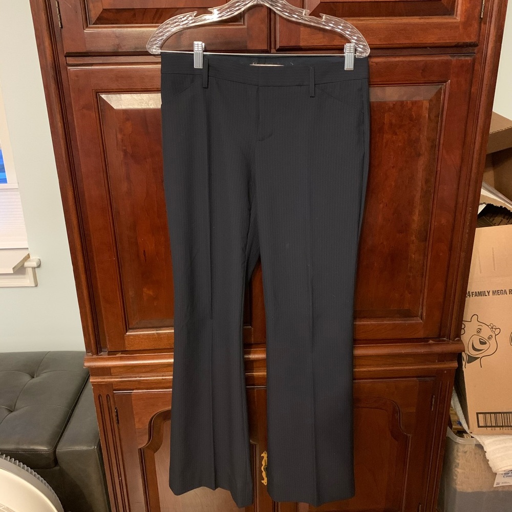 Gap Navy Pinstriped Trousers size 2